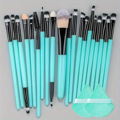 Make-up Pinselset – 20-teiliges Set für Foundation, Eyeliner, Lidschatten, Rouge und Blending