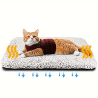 Coperta per animali domestici auto-riscaldante – Materassino lavabile con nucleo riflettente per il calore per cani e gatti