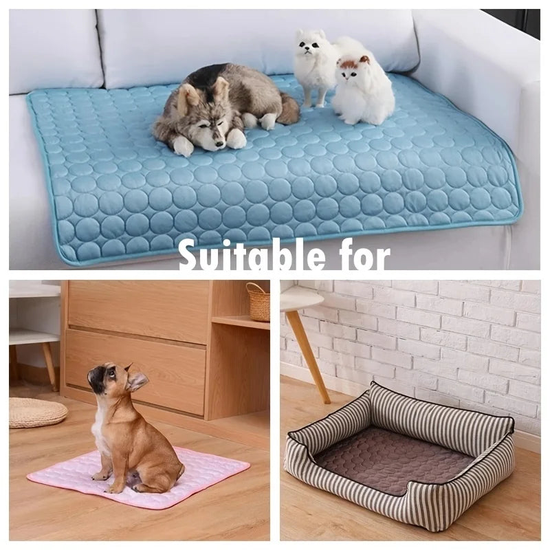 Kühlmatte für Haustiere – Langlebige, kühlende Decke für Hunde und Katzen in verschiedenen Größen