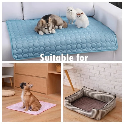 Kühlmatte für Haustiere – Langlebige, kühlende Decke für Hunde und Katzen in verschiedenen Größen