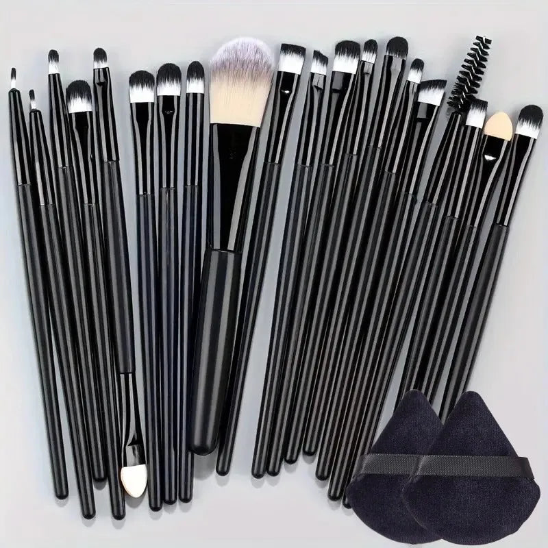 Make-up Pinselset – 20-teiliges Set für Foundation, Eyeliner, Lidschatten, Rouge und Blending