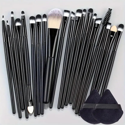 Make-up Pinselset – 20-teiliges Set für Foundation, Eyeliner, Lidschatten, Rouge und Blending
