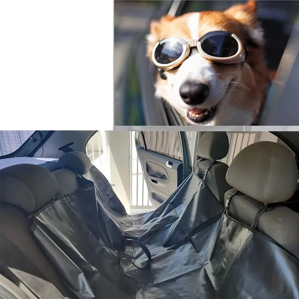 Wasserdichte Autoschondecke – Robuste Rücksitzabdeckung für Hunde, passend für Auto, Truck und SUV