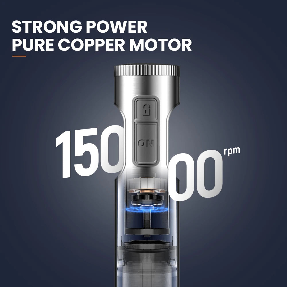 Stabmixer 4-in-1 mit 1000W Leistung – Edelstahlgehäuse, inkl. 700ml Mixbecher, 500ml Zerkleinerer & Schneebesen, ideal für vielseitige Küchenaufgaben.