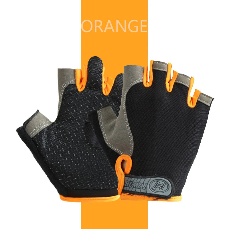 Atmungsaktive Halbfingerhandschuhe mit Anti-Rutsch-Grip – leicht, bequem und ideal für Fitness, Radfahren oder Sommeraktivitäten.