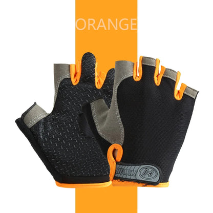 Atmungsaktive Halbfingerhandschuhe mit Anti-Rutsch-Grip – leicht, bequem und ideal für Fitness, Radfahren oder Sommeraktivitäten.