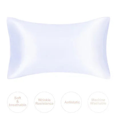 JuwenSilk Kissenbezug aus Maulbeerseide – extra glatt, haut- und haarfreundlich, luxuriös und perfekt für erholsamen Schlaf.