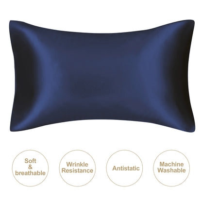 JuwenSilk Kissenbezug aus Maulbeerseide – extra glatt, haut- und haarfreundlich, luxuriös und perfekt für erholsamen Schlaf.