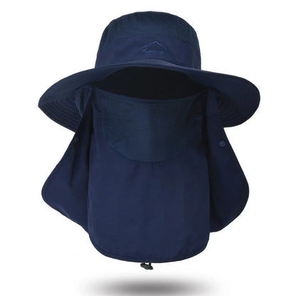 Wasserfester Bucket Hat mit Sonnenschutz – leicht, atmungsaktiv und ideal für Angeln, Wandern, Garten oder Strand.