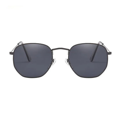Vintage Sonnenbrille aus Metall im klassischen Design – unisex, UV400-Schutz, ideal fürs Autofahren und stilvolle Alltagslooks.
