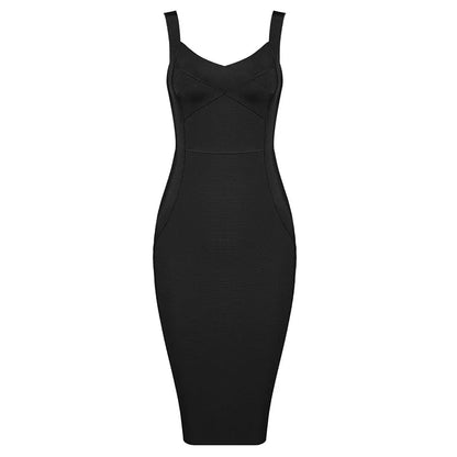 Rayon Bandage Kleid – Ärmelloses Bodycon-Kleid in Grün, Lila oder Pink, Elegantes Design für Cocktail & Party