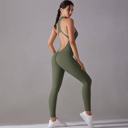 Formender Sport-Bodysuit con control de abdomen y efecto levantador de glúteos. Perfecto para fitness, yoga y entrenamientos. Cómodo, elástico y de soporte para una bonita silueta.