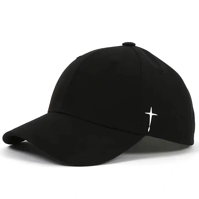 Luftige Baseball Cap mit Stickerei und Gesichtsfreiheit