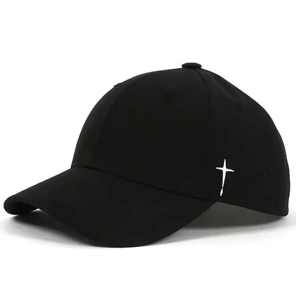 Luftige Baseball Cap mit Stickerei und Gesichtsfreiheit