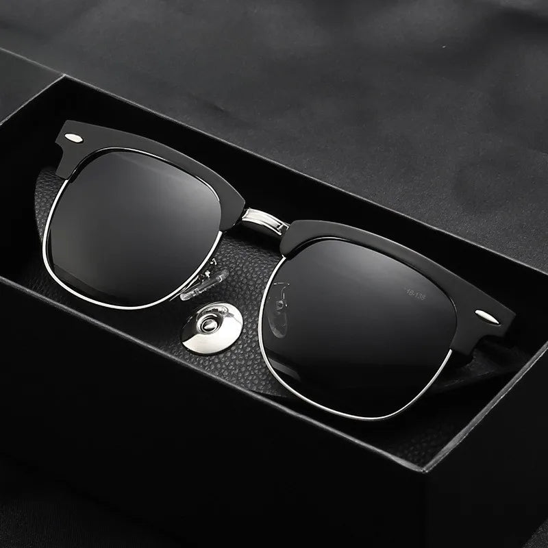Klassische Sonnenbrille mit ovalem Rahmen & UV-Schutz – unisex, leicht und ideal für Sommer, Autofahren & Alltagslooks.