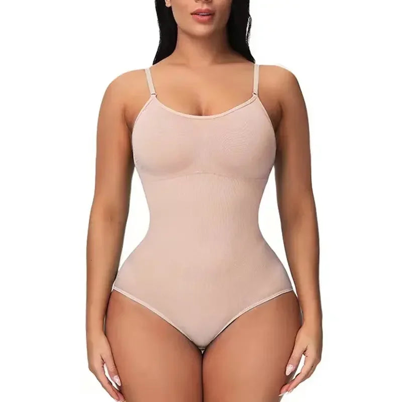 Nahtloser Shaping Bodysuit – Figurformende Unterwäsche mit Bauchkontrolle und Po-Lifting. Glattes, komfortables Design für eine perfekte Silhouette.