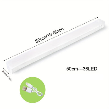 Kabelloses LED-Nachtlicht mit Bewegungssensor & USB-C – wiederaufladbar, ideal für Schrank, Flur, Treppe oder Küche.