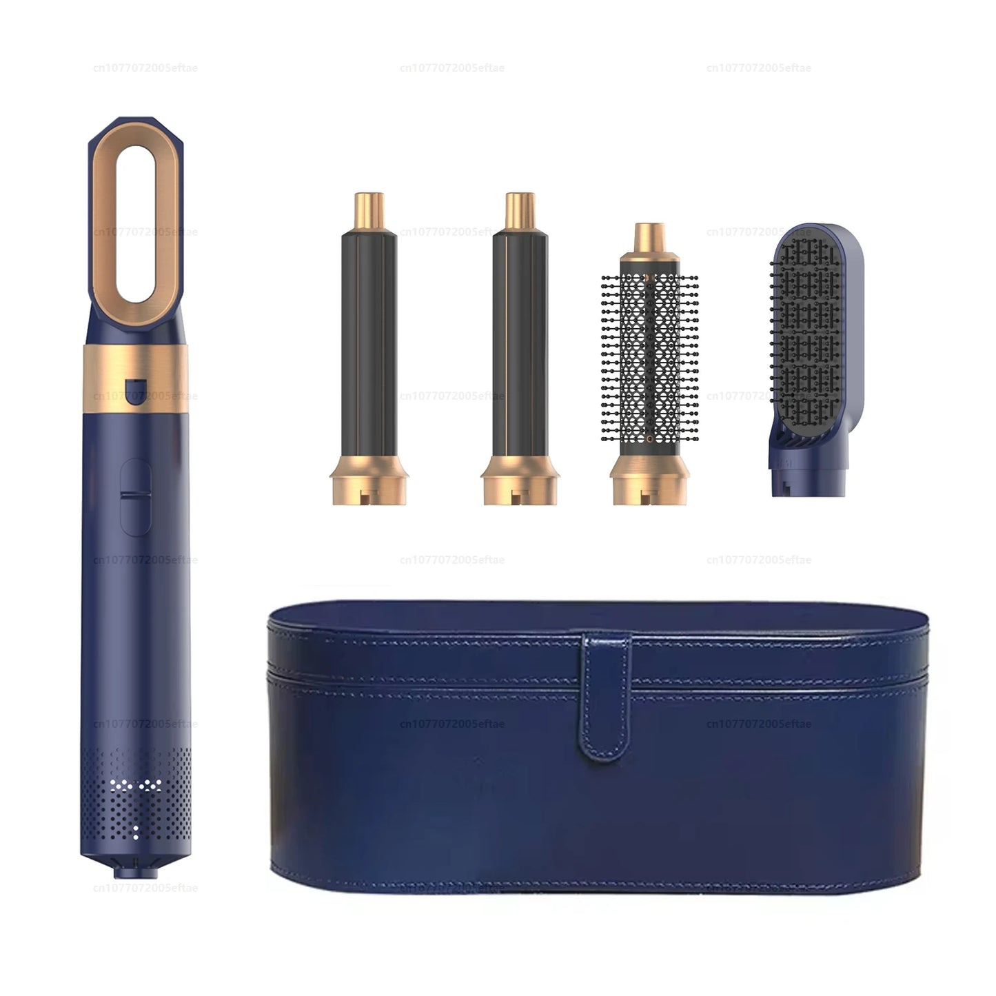 5-in-1 Haarstyler – Multifunktionales Gerät zum Locken, Glätten, Föhnen und Stylen. Inklusive Haarbürste für vielseitige Looks mit nur einem Tool.