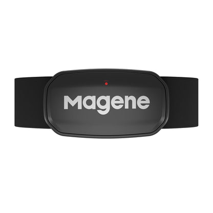Magene H303 Herzfrequenzsensor mit Brustgurt – Bluetooth & ANT+, präzise Messung, ideal fürs Training mit App oder Radcomputer.