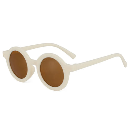 Runde Kinder-Sonnenbrille im Inset-Style – für 1–7 Jahre, leicht & sicher mit UV-Schutz, ideal für sonnige Tage und stylischen Sonnenschutz.