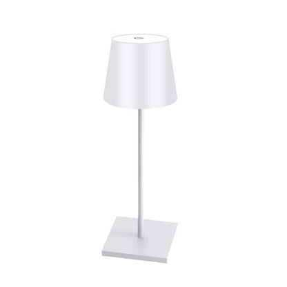 LED-Tischlampe mit Touch-Steuerung, 3-stufig dimmbar und kabellos USB-aufladbar – für Schreibtisch oder Raumbeleuchtung.