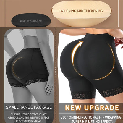 Shapewear-Shorts avec effet lifting des fesses et contrôle du ventre – sculpte la taille et les hanches, confortable et idéal pour une silhouette définie.