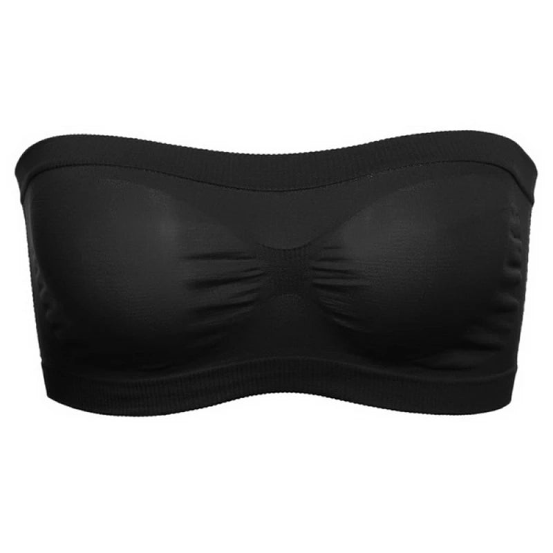 Schulterfreies Bandeau-Top aus Mesh – atmungsaktiv, leicht und perfekt als unsichtbarer Begleiter für sommerliche Outfits.