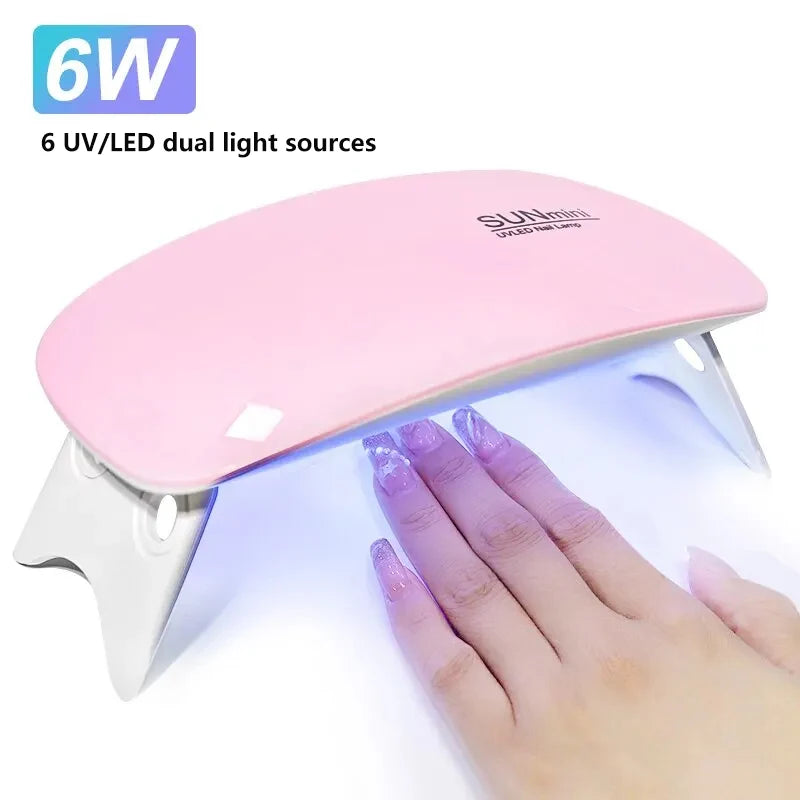 Kompakte Nagellampe zum Aushärten von Nagellack