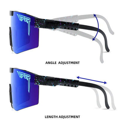 UV400 Pit Viper Sonnenbrille für Damen & Herren – sportlich, stylisch & ideal für Baseball, Softball, MTB & Outdoor-Aktivitäten.