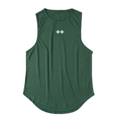 Leichtes, schnelltrocknendes Gym-Tanktop – locker geschnitten, atmungsaktiv und ideal fürs Training oder sportliche Streetwear.