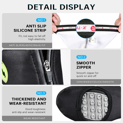 Wärmende, winddichte Fahrrad-Überschuhe von X-TIGER – idealer Schutz bei Kälte für MTB- und Rennrad-Touren im Winter.