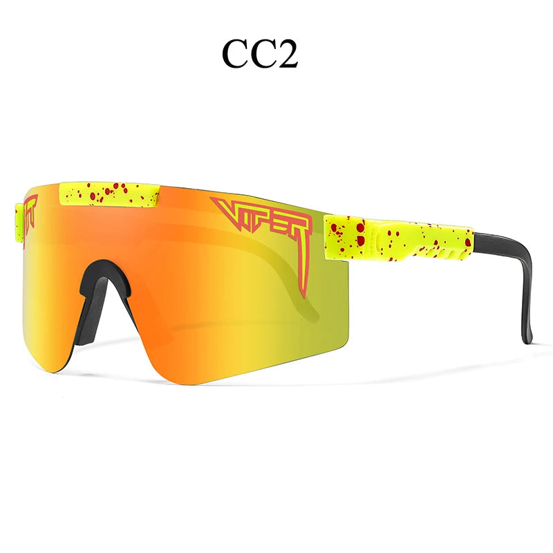 UV400 Pit Viper Sonnenbrille für Damen & Herren – sportlich, stylisch & ideal für Baseball, Softball, MTB & Outdoor-Aktivitäten.