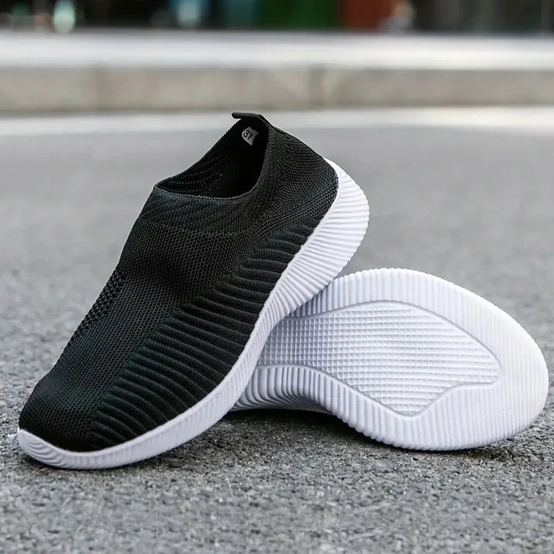 Leichte Mesh-Sneaker mit Sockensitz – atmungsaktiv, flexibel und ideal für Sport & Alltag