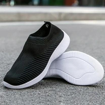 Leichte Mesh-Sneaker mit Sockensitz – atmungsaktiv, flexibel und ideal für Sport & Alltag
