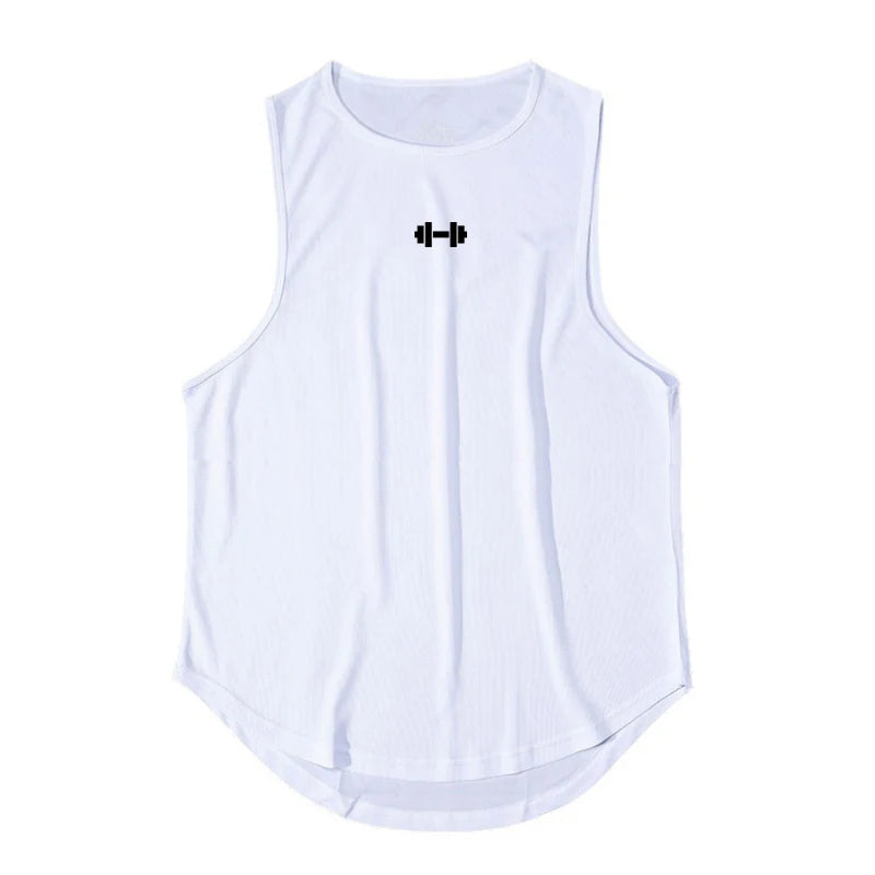 Leichtes, schnelltrocknendes Gym-Tanktop – locker geschnitten, atmungsaktiv und ideal fürs Training oder sportliche Streetwear.