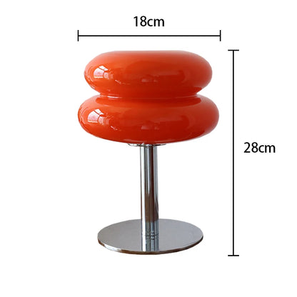 Macaron-Glas-Tischlampe mit dreifacher Dimmung – stimmungsvolles Design