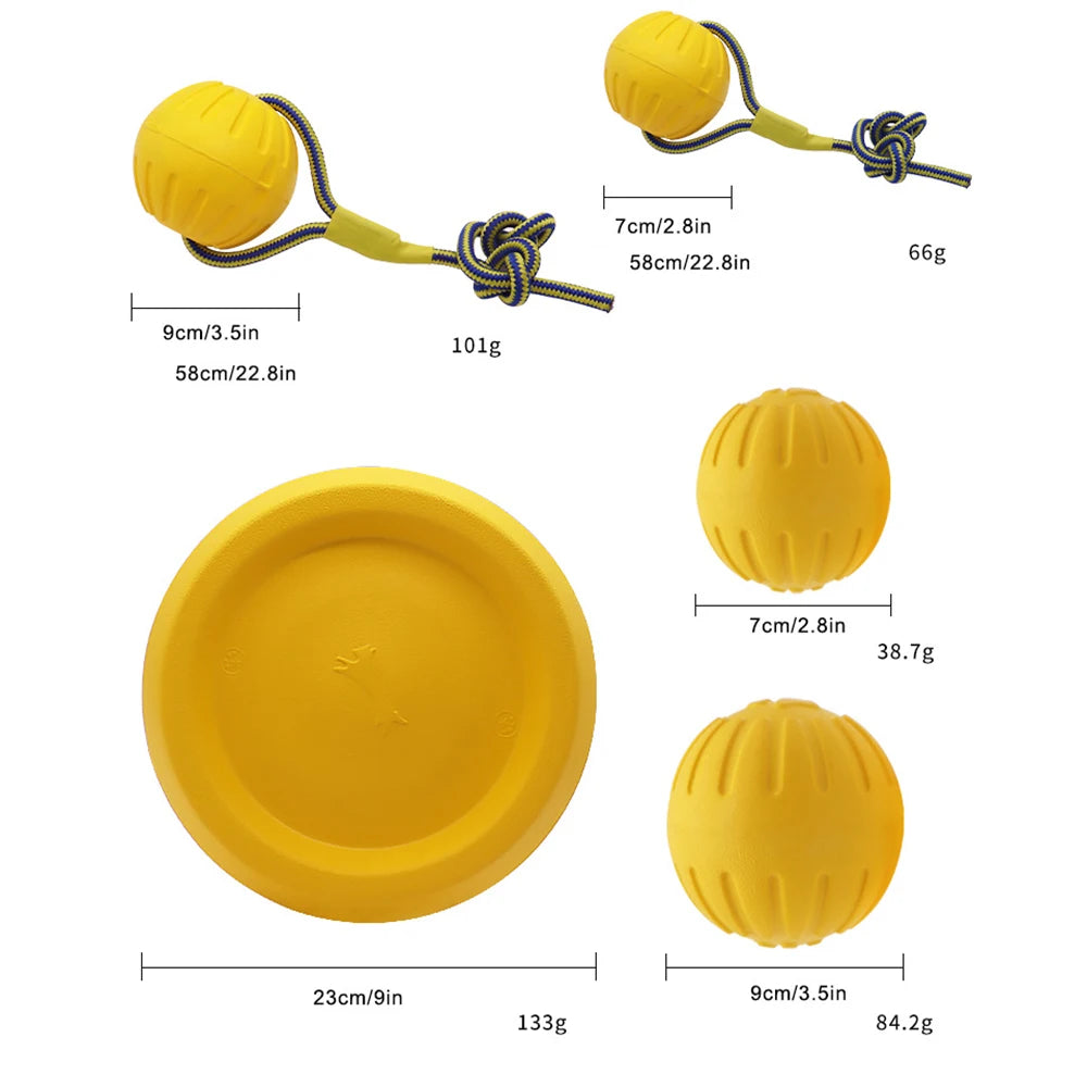Schwimmfähiger Hundering aus robustem Material – bissfest, ideal für Zieh- & Wurfspiele, Training und aktive Hunde mit starkem Kauverhalten.