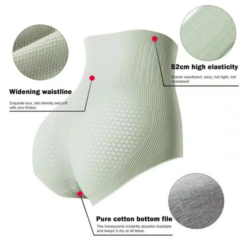 Nahtlose High-Waist Slips – Figurformende Unterwäsche für flachen Bauch & Hüftformung