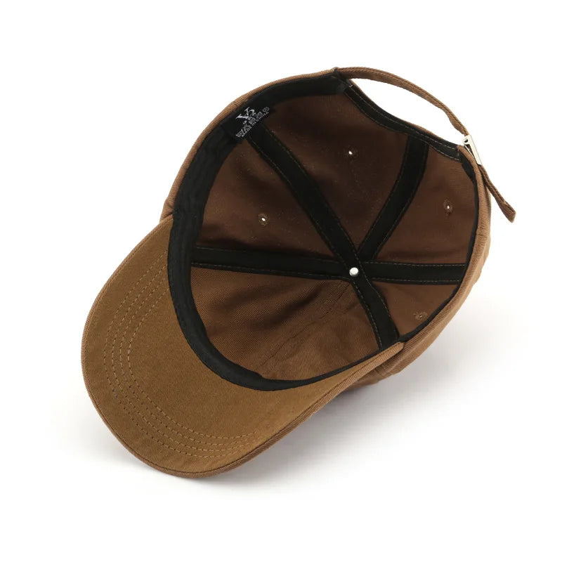 Unisex Baseballcap mit gestickten Buchstaben – aus weicher Baumwolle, verstellbar & ideal für Sport, Outdoor oder lässige Alltagslooks.