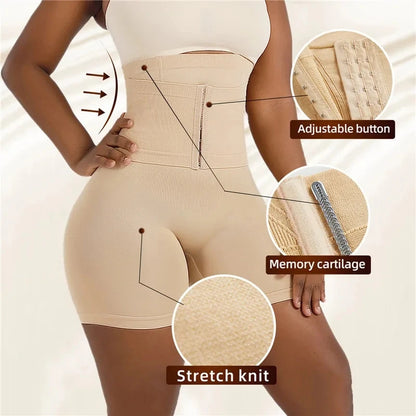 Shaping Shapewear Shorts – High-waisted panties with tummy control, butt lifting, and hook closure. Comfortable and effective shaping for a defined silhouette.