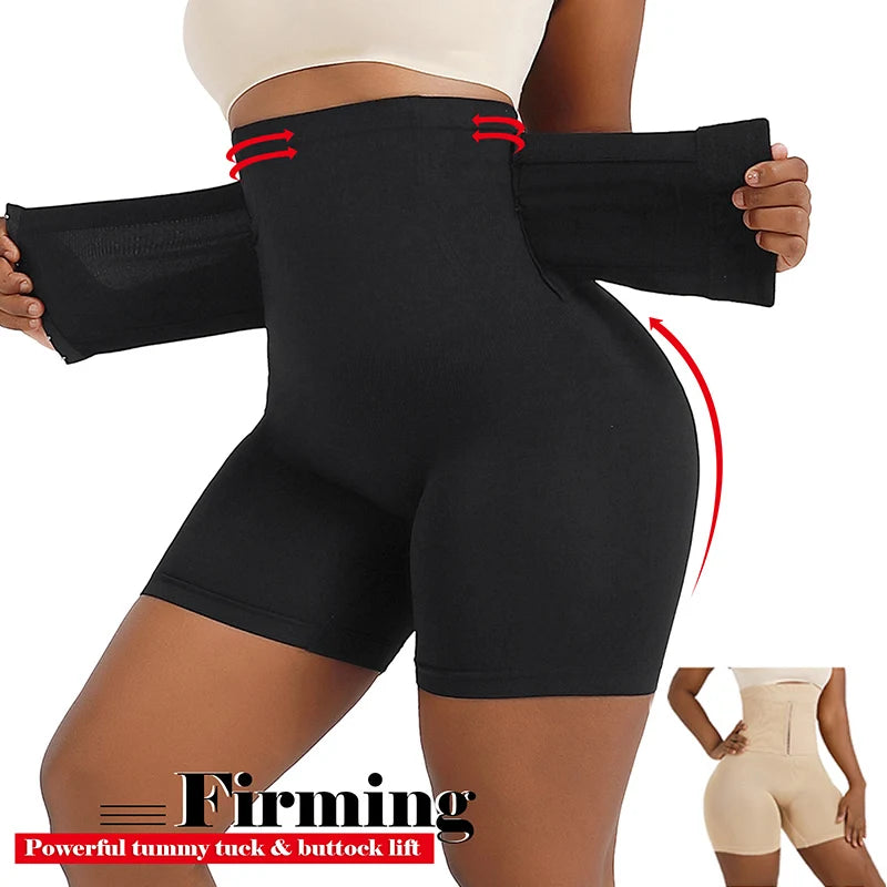 Shaping Shapewear Shorts – High-waisted panties with tummy control, butt lifting, and hook closure. Comfortable and effective shaping for a defined silhouette.