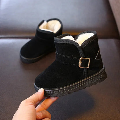 Kinder Schneeboots – Warme Stiefel aus Baumwolle für Mädchen und Jungen