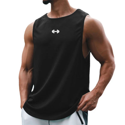 Leichtes, schnelltrocknendes Gym-Tanktop – locker geschnitten, atmungsaktiv und ideal fürs Training oder sportliche Streetwear.