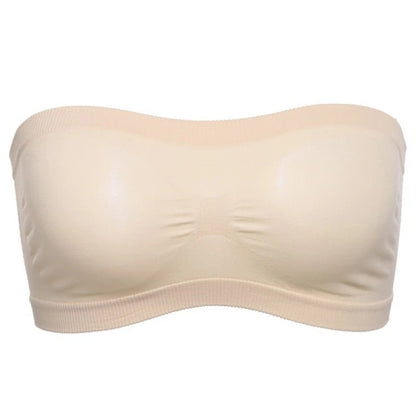 Schulterfreies Bandeau-Top aus Mesh – atmungsaktiv, leicht und perfekt als unsichtbarer Begleiter für sommerliche Outfits.