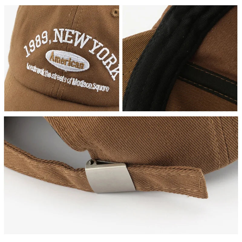 Unisex Baseballcap mit gestickten Buchstaben – aus weicher Baumwolle, verstellbar & ideal für Sport, Outdoor oder lässige Alltagslooks.