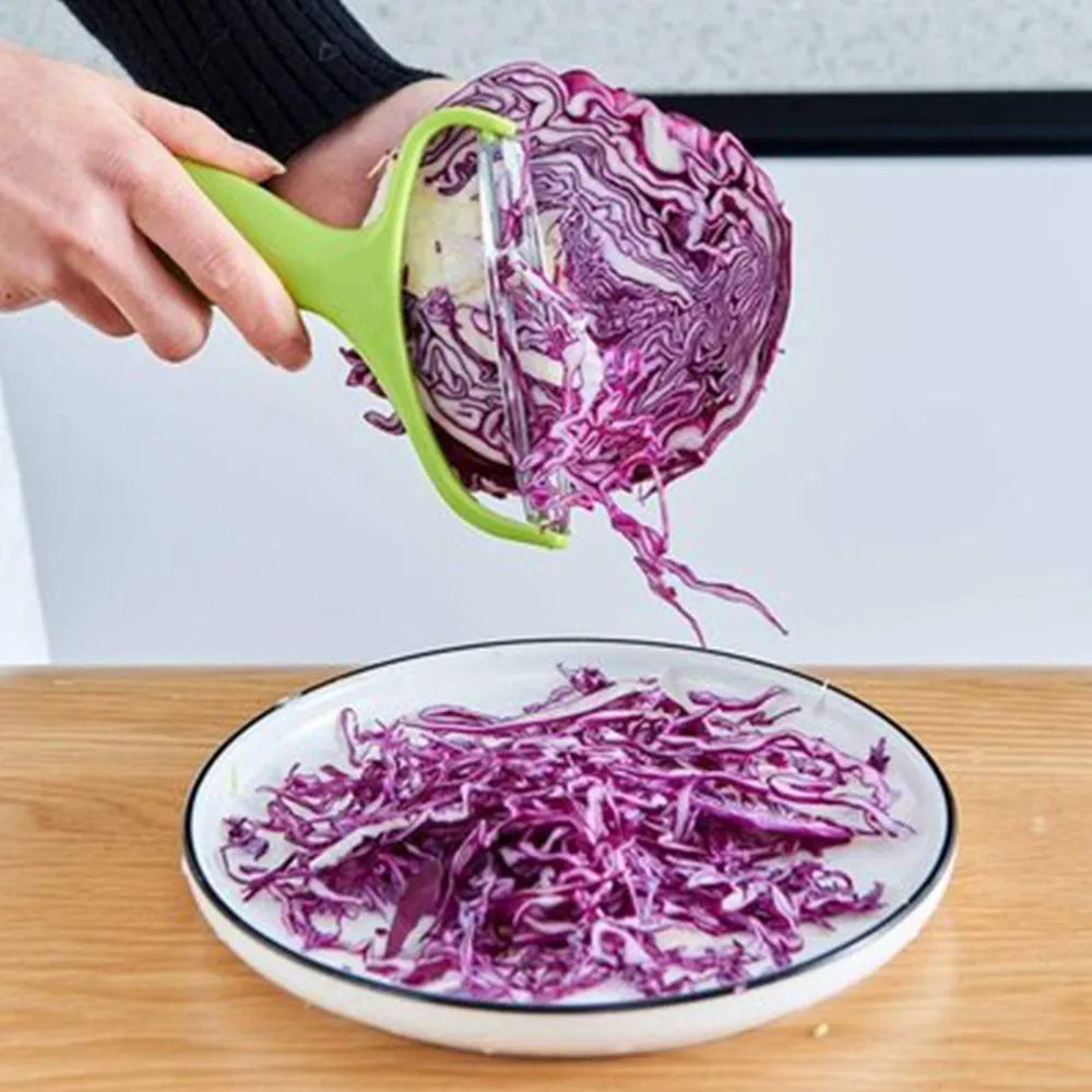 Krauthobel & Gemüseschneider – ideal zum schnellen Raspeln von Kohl, Kartoffeln, Karotten, Gurken & mehr für Salat oder Küche.