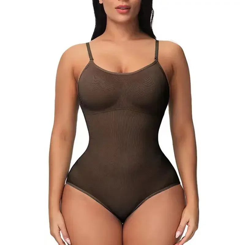 Nahtloser Shaping Bodysuit – Figurformende Unterwäsche mit Bauchkontrolle und Po-Lifting. Glattes, komfortables Design für eine perfekte Silhouette.