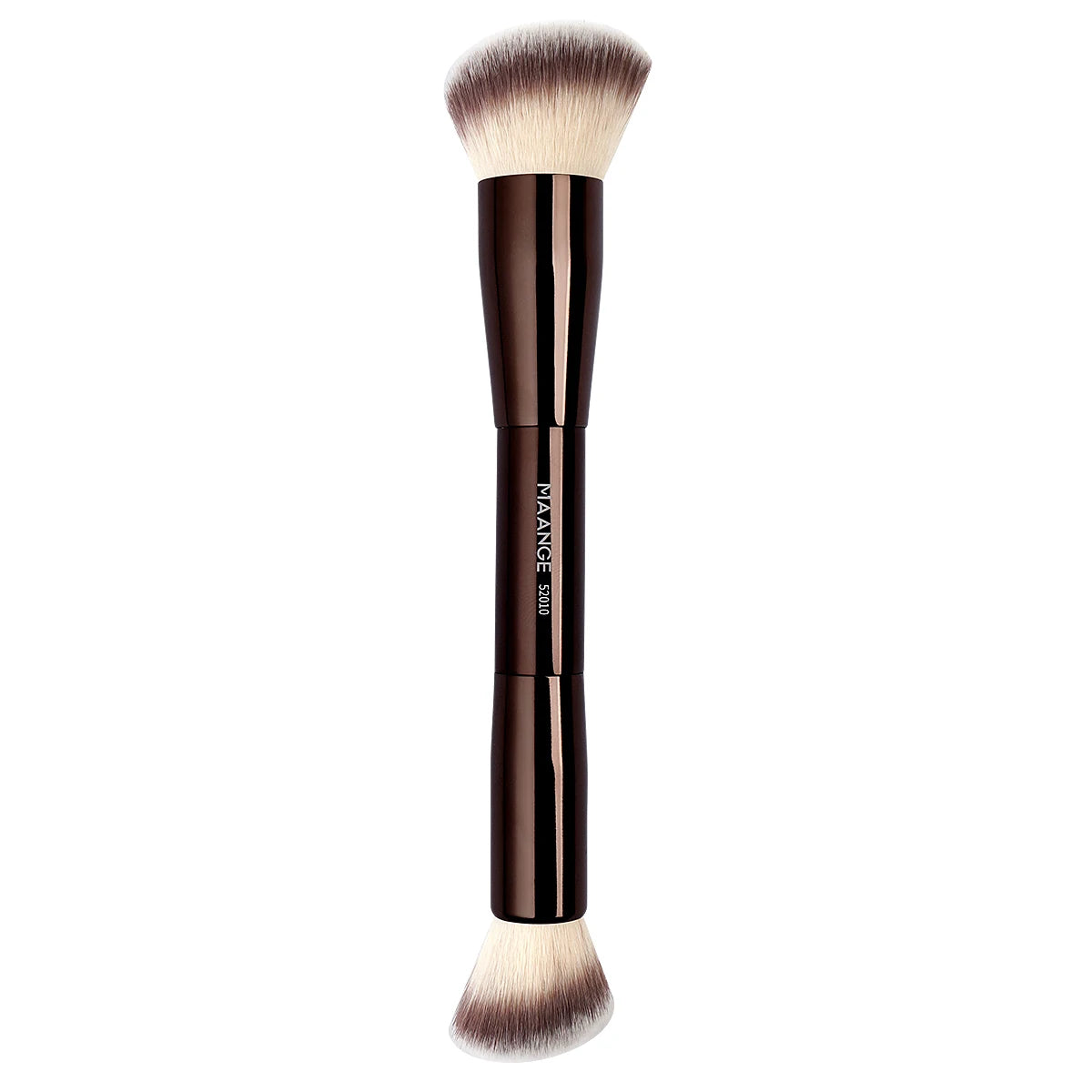 Doppelseitiger Make-up Pinsel – Vielseitiger Pinsel für Foundation, Puder, Concealer, Rouge und Bronzer mit weichen Fasern