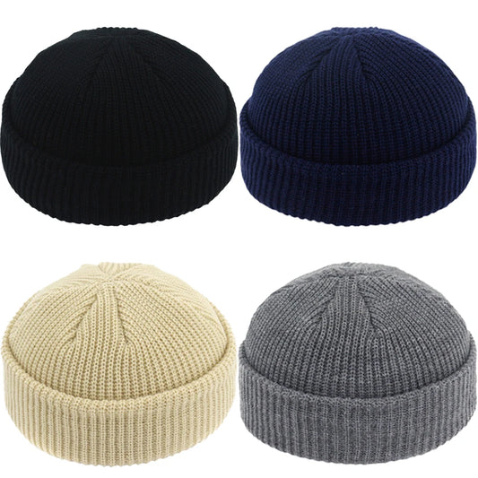 Retro-Strickmütze für Herbst & Winter – warm, vielseitig & im Streetwear-Style, perfekt für Damen & Herren beim Outdoor oder City-Look.