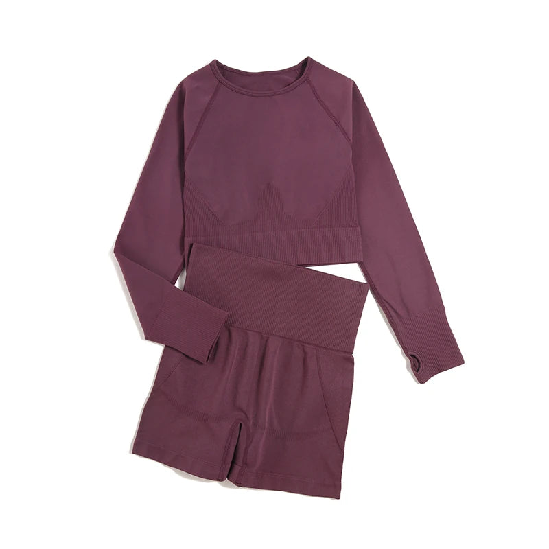 Yoga-Set mit 2–4 Teilen – Sport-Bra, Leggings & mehr für einheitliche, bequeme und stylische Fitness-Looks.